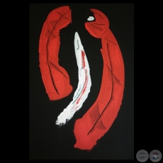 ABSTRACTO - Técnica mixta de AMPELIO VILLALBA TENDIL